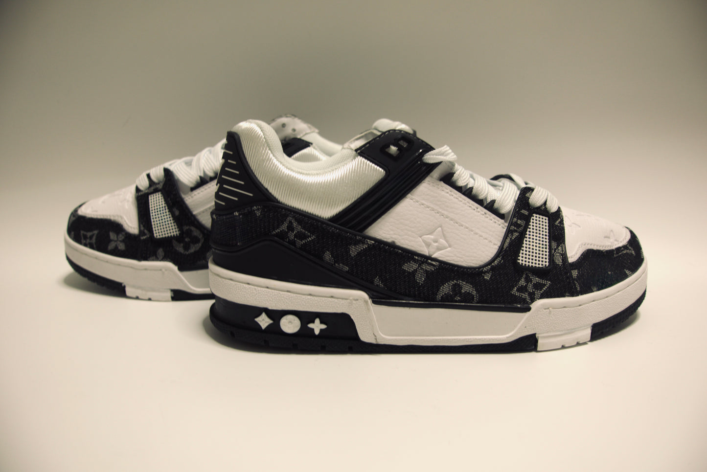Black and White Sneakers